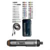   Ergonomic Cordless Screwdriver Rechargeable 7 Speed Adjustable Built In LED Light