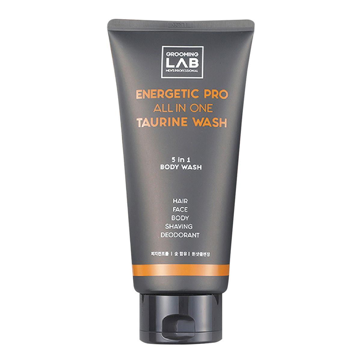 Men s Energetic Pro All-in-One Taurine Body Wash 300ml
