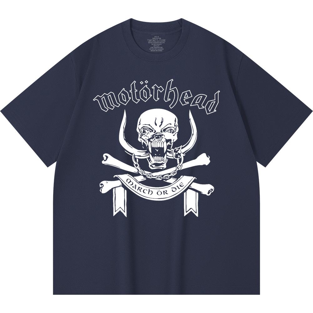 230 Gsm 100% Cotton Heavy Metal T-Shirt Rock Band Popular Music Print Unisex Heavy Cotton T Shirt