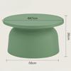 Modern Coffee Table Plastic Side Tables Minimalist Living Room Round Center Table Creative Luxury Tea Tables Home Furniture