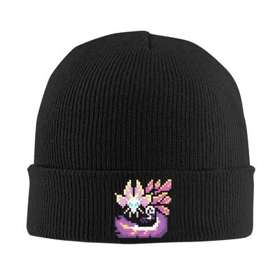Hommes Femmes Unisexe Bonnets Mizutsune Monster Hunter Wilds Chapeau Tricoté Drôle Automne Casquettes d'Extérieur Tour de Tête Personnalisé Bonnets