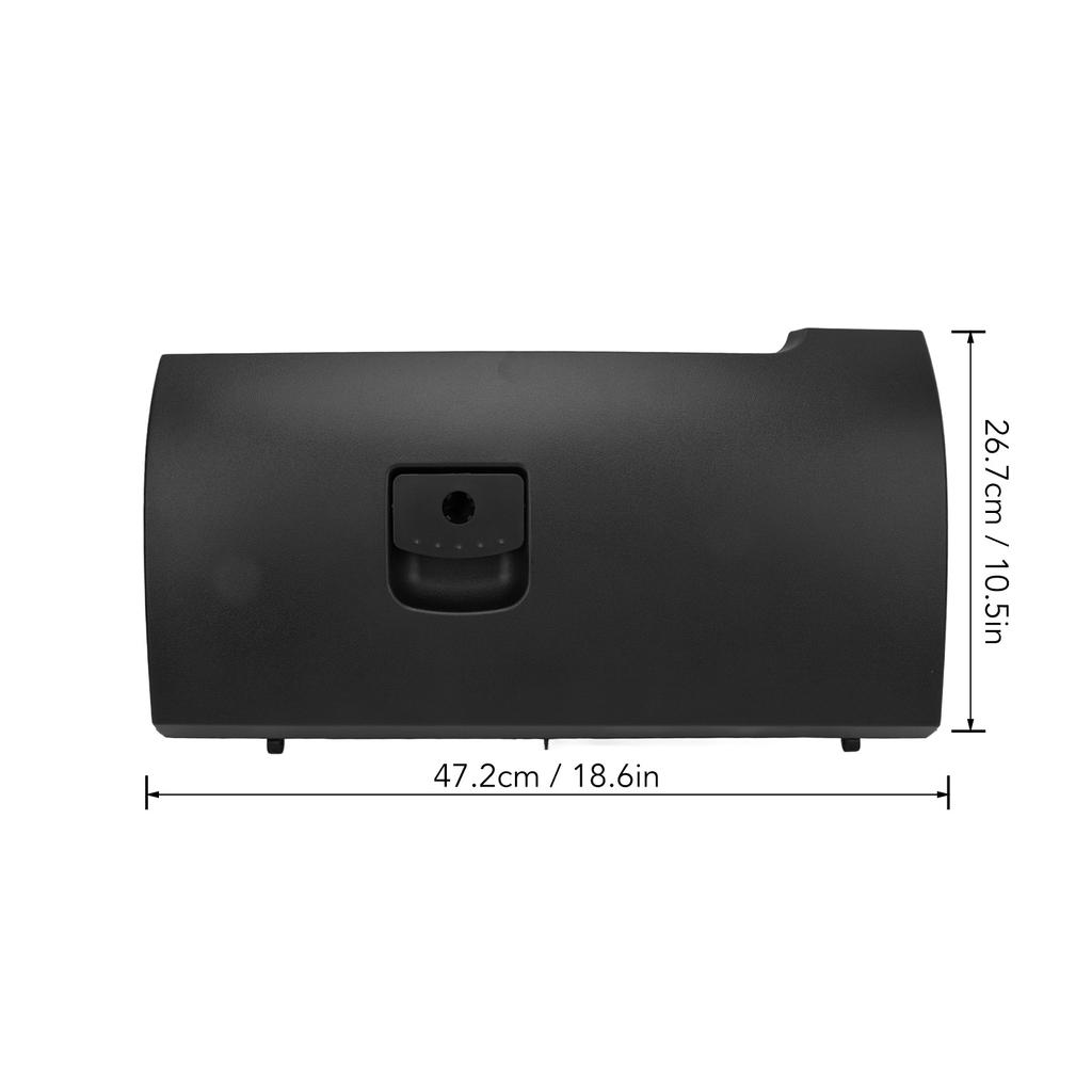 1C1880300G Glove Box Door Lid 1C1880247R  Easy Installation Car Console Glove Box Door Cover LHD Black Glove Box Door Lid