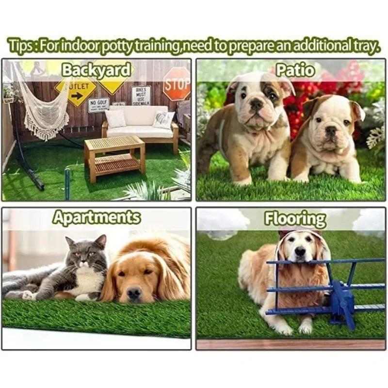 Podložka na trávu pro psy Umělá tráva pro psy Podložka na čůrání z umělé trávy pro štěňata Trénink na nočník Indoor Outdoor Premium omyvatelný pes