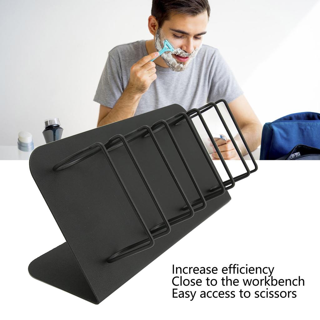 Hair Clipper Holder Multipurpose Wall Mounted Stainless Steel Electric Hair Trimmer Cutter Stand for Salon Tools