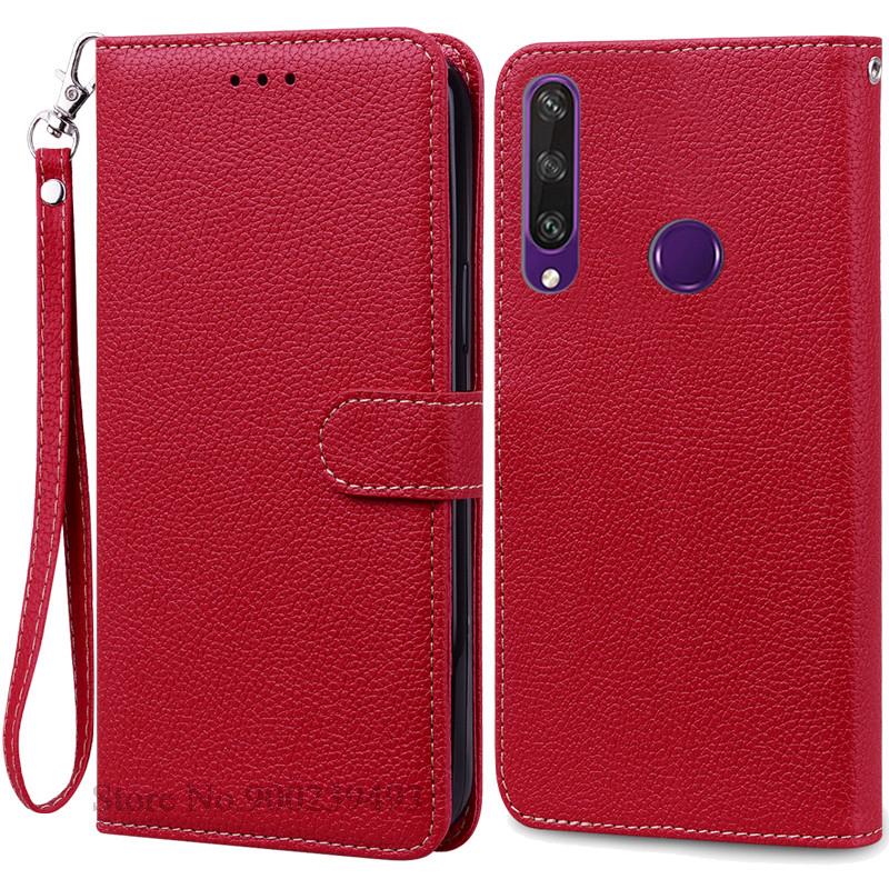 Pro pouzdro Huawei Y6P Kožené peněženkové vyklápěcí pouzdro Pro pouzdro Huawei Y6p MED-LX9N Měkký plný kryt Coque Fundas pro pouzdro Huawei Y6P