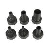 60mm Thread IBC Water Tank Adapter 1/2" 3/4" 1" 1.25" 1.5" 2" Pipe Barbed Interface Garden Pipe Fittings IBC Tank Connectors