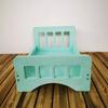 Baby Photo Cot Props, Newborn Photography Bed, Wooden Bed Background for