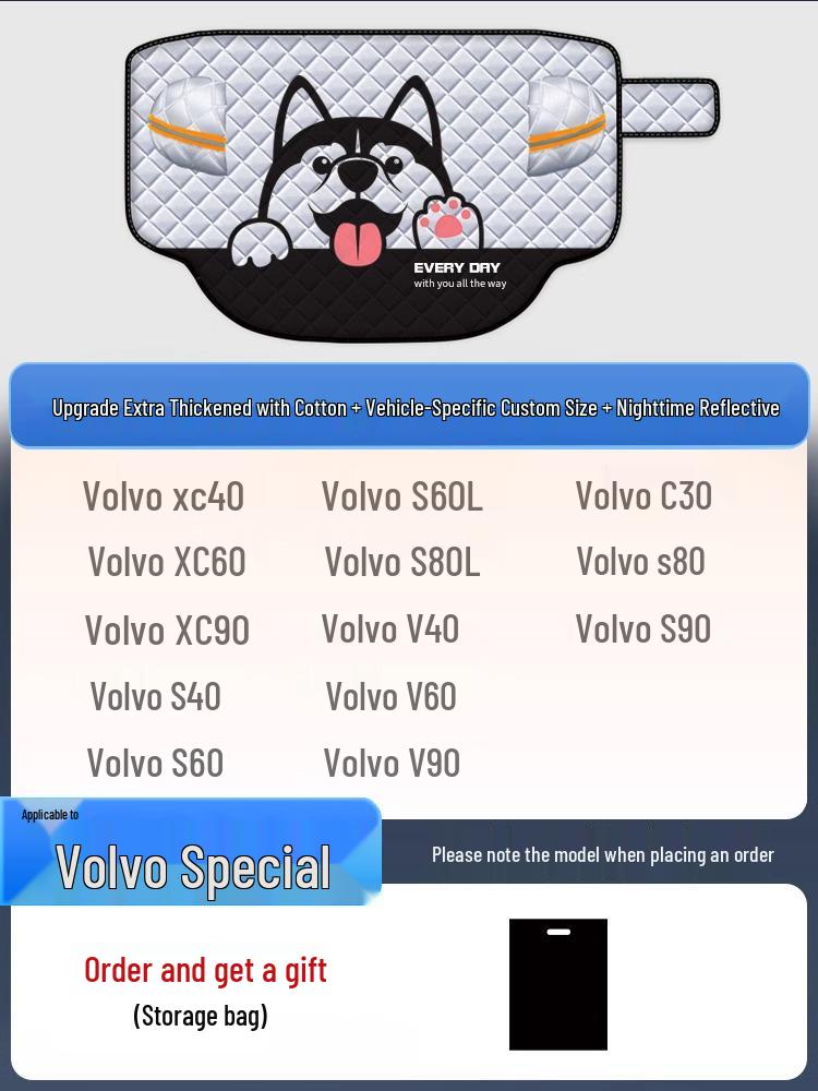 Compact Car Windshield Sunshade and Heat Insulation Visor