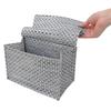 Towa Sangyo F Magnetic Lid Storage Box for Entryway Floating Storage Weight Small Item Box with Mesh Entryway Door 85772 Multi-Purpose Storage, Box,