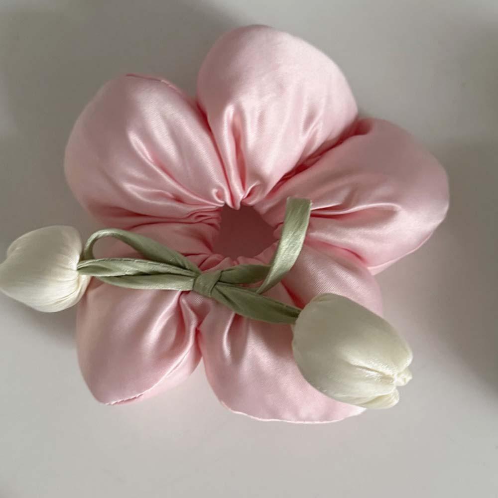 Oversize Tulip Big Hair Rope Elastic Exaggerated Hair Ring Trendy Large Hair Scrunchies  Women