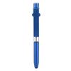 4 In 1 Touch Screen Capacitive Ballpoint Pens With LED Light For Tablet(Blue)