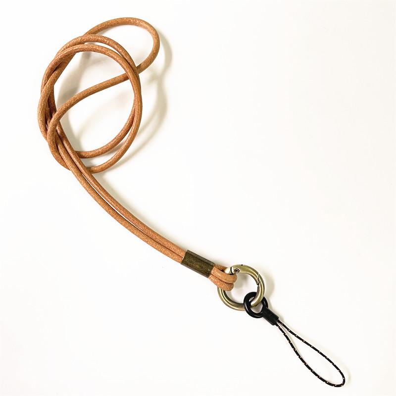 

Ремешок на запястье из воловьей кожи в японском и корейском стиле, брелок для ключей, держатель для удостоверения личности, U-диск, карта метро или телефон и камера, модные аксессуары