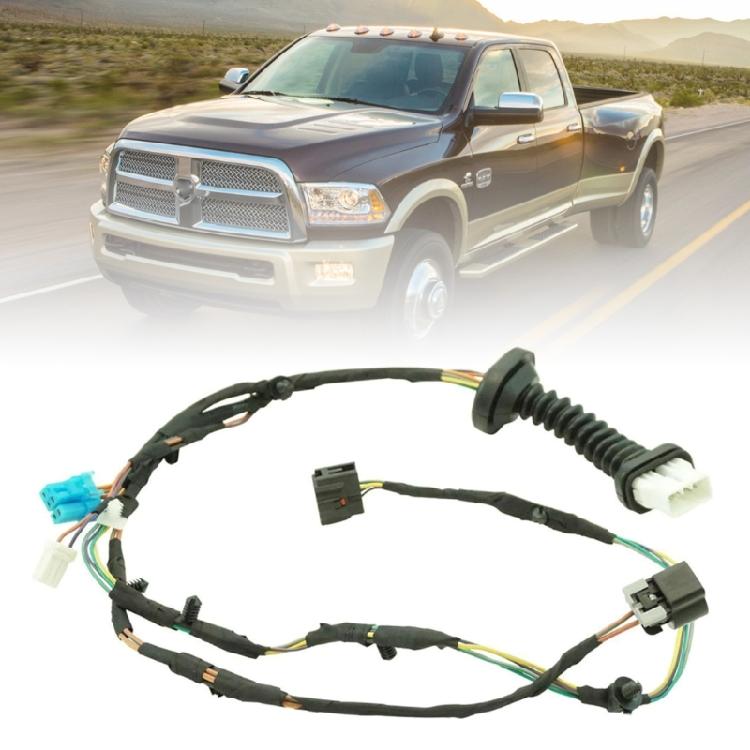 Replacement Rear Door Harness for 2004-2010 Ram1500 2500 5500 with Connectors