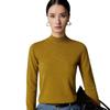 Women's High Neck Cashmere Knit Sweater: Warm, Versatile, Solid Color Pullover for Autumn and Winter.