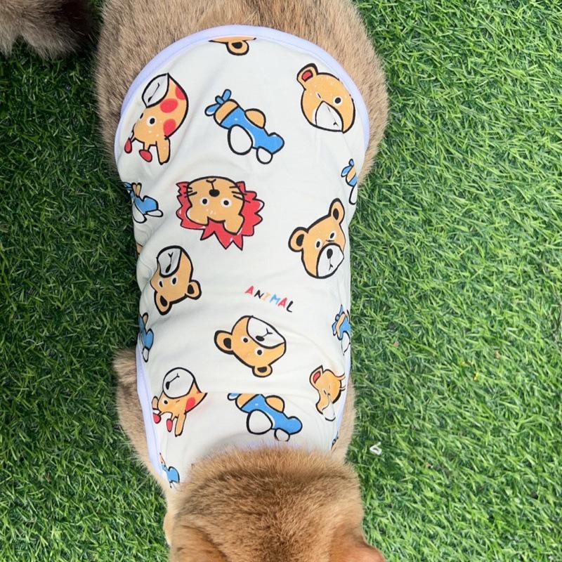 Spring & Autumn Pet Vest for Small Dogs - Cat, Schnauzer, Bichon, Pomeranian, Teddy Thin Style M (4-6 lbs)