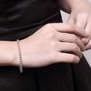 Christmas gifts charm 925 Silver Bracelet 4MM beads chain for woman Popular brands jewelry fashion Wedding party