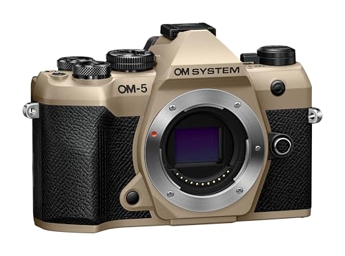 OM SYSTEM OM-5 Mark II Body Sand Beige
