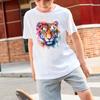 Cool Tiger Iron-On Transfers For Clothing New Diy Garment Accessory Heat Transfer Washable Thermal Patches Decals