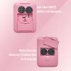 SNOWFLAKES Light - 1X/3X Pink Mini Hand Mini Magnifying, Compact Travel Makeup Mirror with Handheld LED Mirror for Purse - Perfect for Gift.