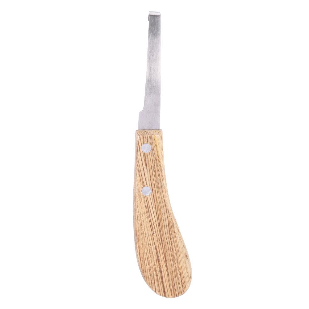 Hoof Knife, Sharper Blades for Horse Hoof Trimming Ergonomic Handle Comfortable Grip, with High Strength Steel Material, for Left and Right Hand Use