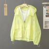 Women Sunscreen Coat Loose Large Size Breathable Sun-Protective Clothing Jacket Fashion Outdoor Thin Quick-Drying Top Female