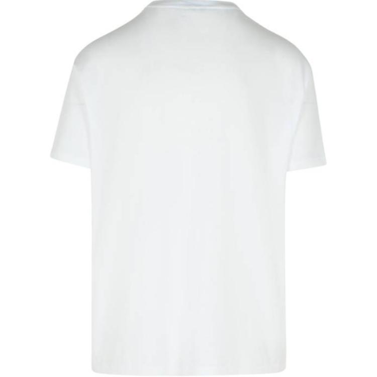 Polo Ralph Lauren Solid Logo Print Crew Neck Short Sleeve T-Shirt Men Tops White 710854497-041