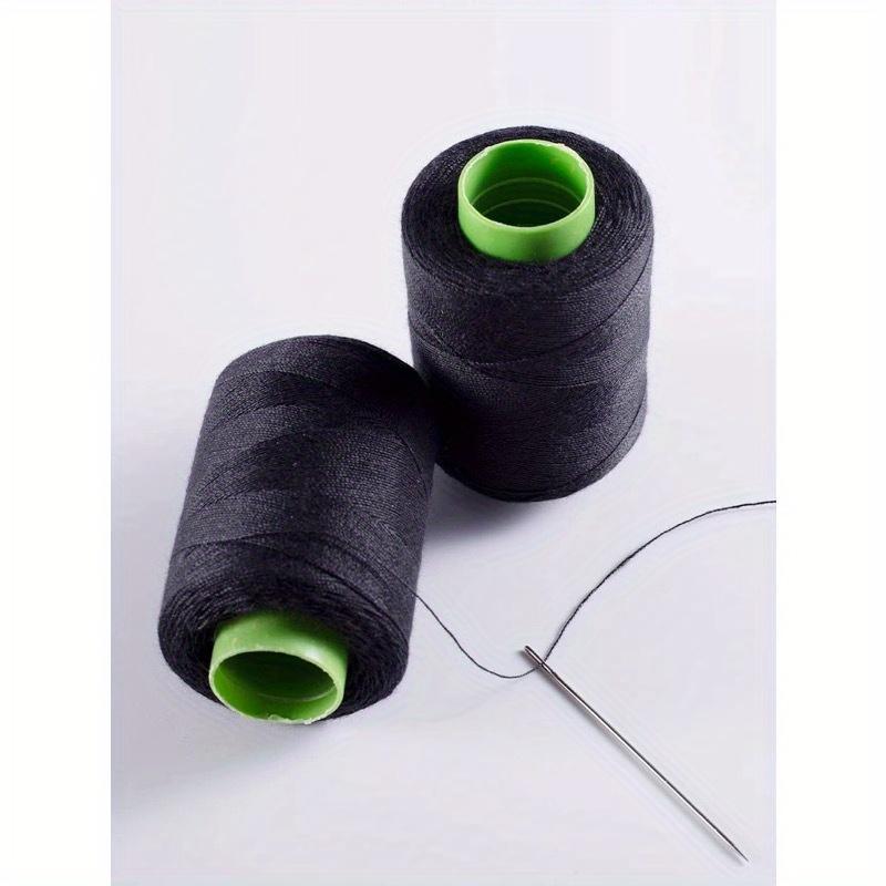 Hand Sewing Needles + 1 White Thread + 1 Black Thread, Sewing Repair Kit for Household Clothes