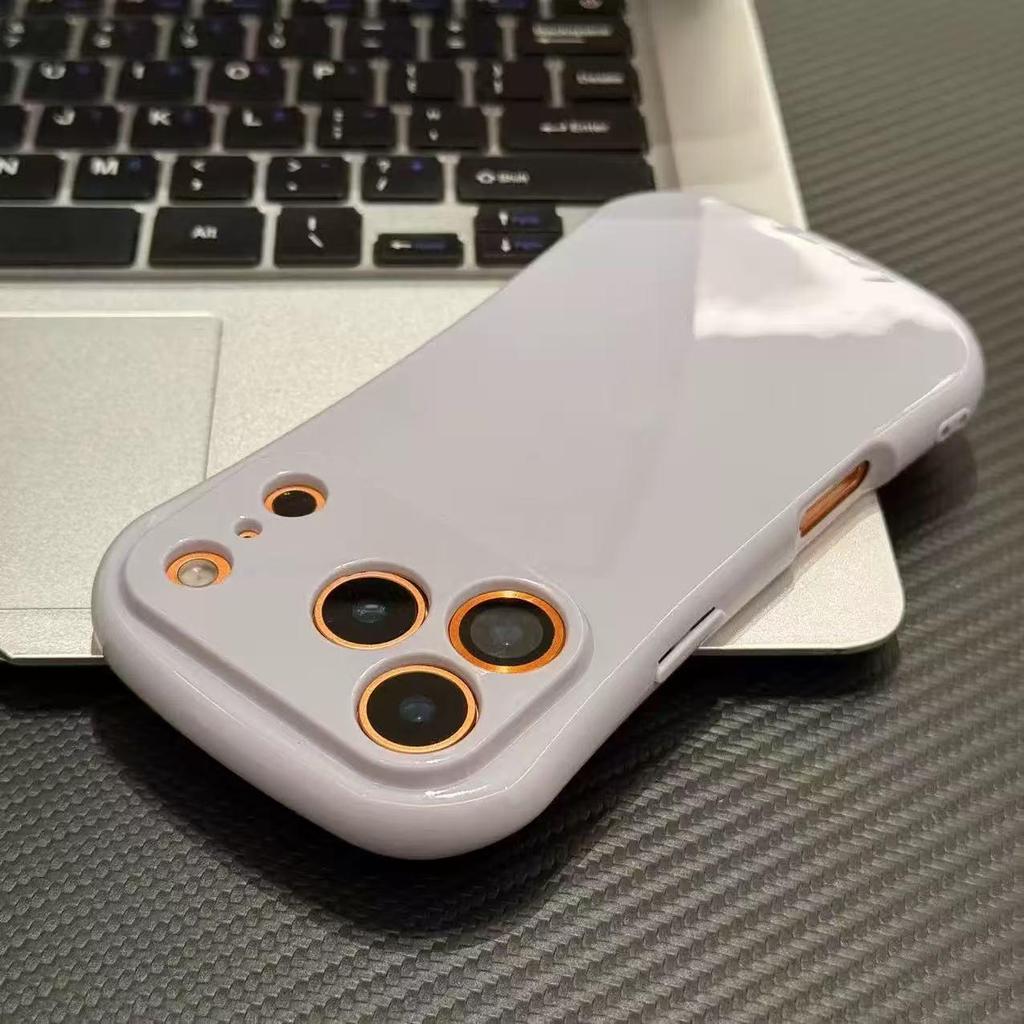 Custodia sottile in silicone da vita per telefono per Apple 17/16pro/15pro/14/13 - Colore solido, morbida e resistente, compatibile transfrontaliera