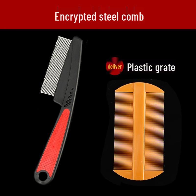 Extra-Dense Fine-Toothed Comb for Removing Dandruff and Lice, Ideal for Children's Hair