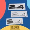 3D Premium 2.4 2.8 3.2 3.6 4.2 4.6 Logo Sticker Tail Bumper Badge Auto Rear Trunk Emblem Accessories