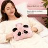 Hot Water Bottle with Water Filling, Plush Explosion-Proof Design for Girls, Warm Water Bag for Keeping Hands Warm, Hot Compress for the Stomach, Can
