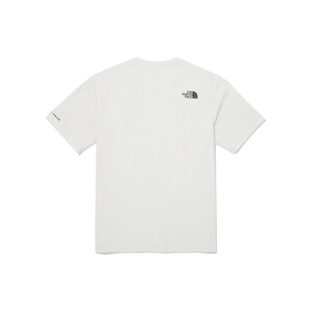 THE NORTH FACE Release S/S R/Tee T Shirt Men's Ecru NT7UQ09B