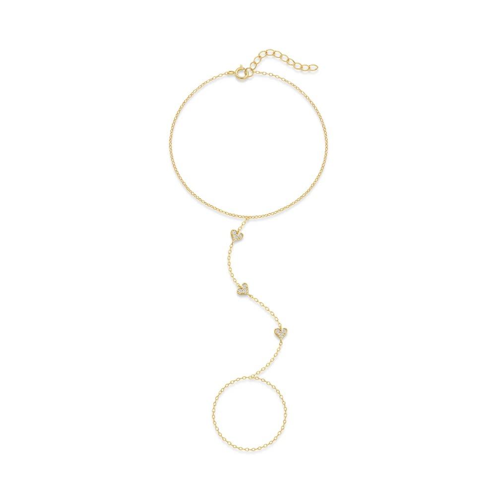 CANNER 925 Zilver Sprankelende Handketting Armbanden Voor Vrouwen INS Geometrische CZ Achtpuntige Ster Armbanden Fijne Sieraden