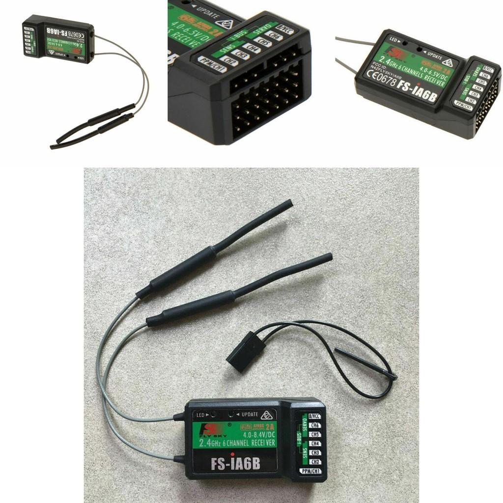 Flyskyt6 I6 2.4g Fs-ia6b6 Receiver For Rc Model Plastic Material 6 Channel Controller