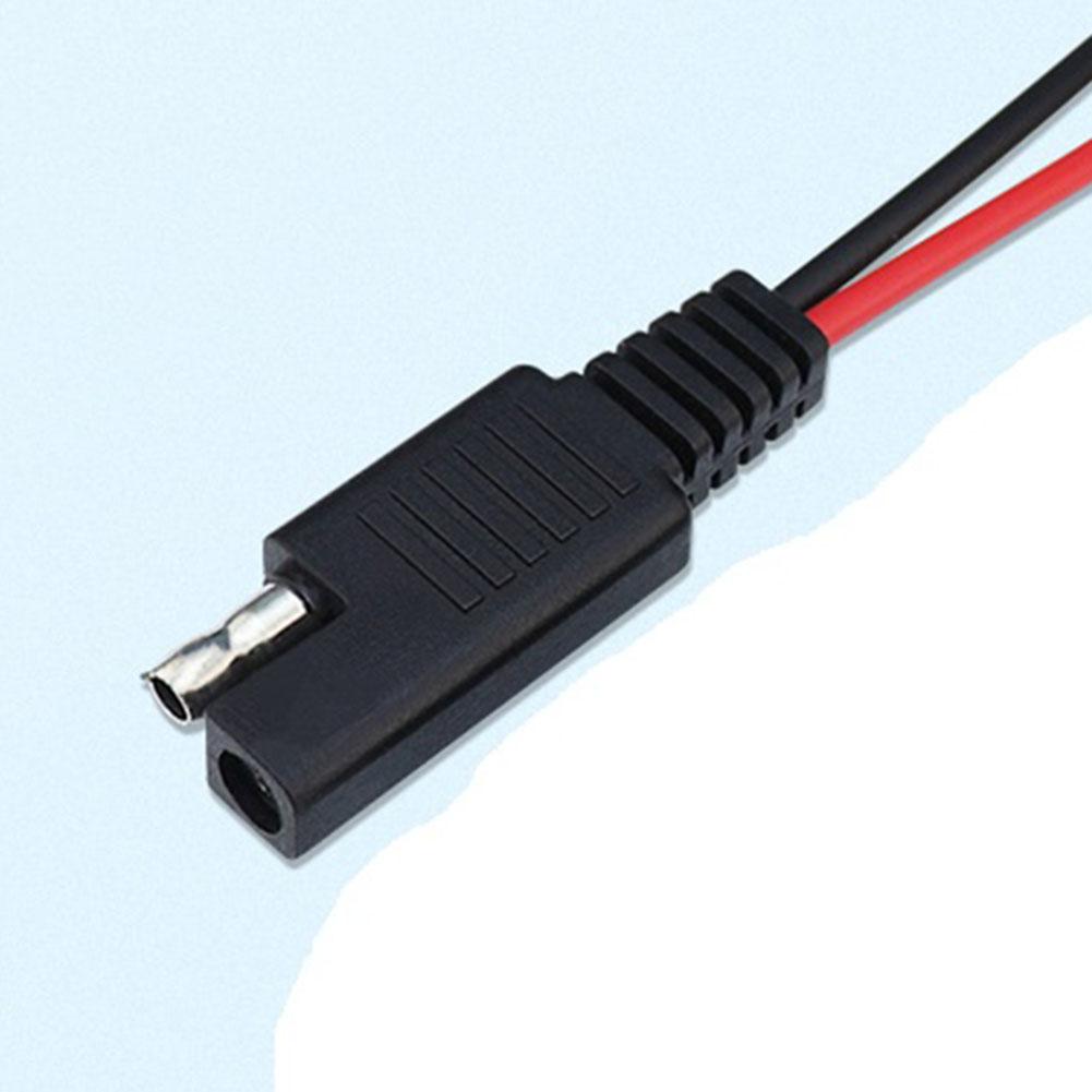 

Одинарный удлинительный кабель SAE «папа», кабель с вилкой SAE 18AWG, 15 см, новый