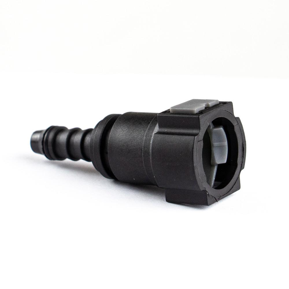 9.89 ID 6 Curved Fuel Line Quick Connector Auto Parts Pipe Fittings Fuel Filter Fitting Fuel Quick Connector