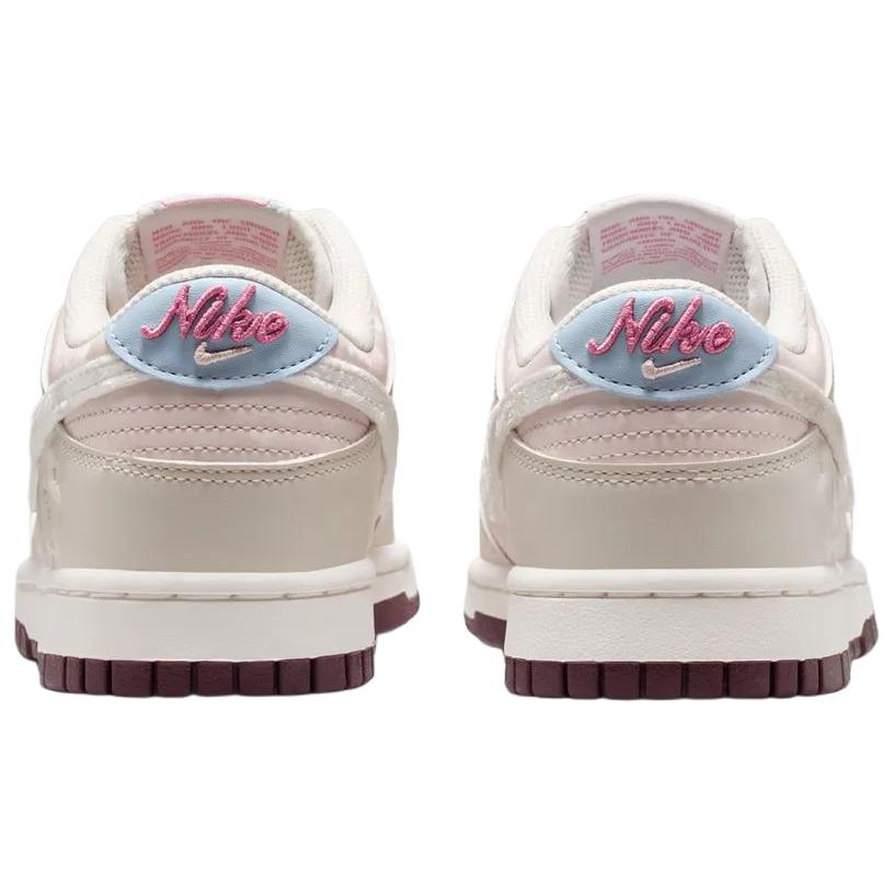 Nike Dunk Low Valentines Day 2026 Women Sneakers Cream Silt-Red Sail-Light-Bone-Burgundy-Crush-Peony-Light-Armory-Blue IQ1145-610