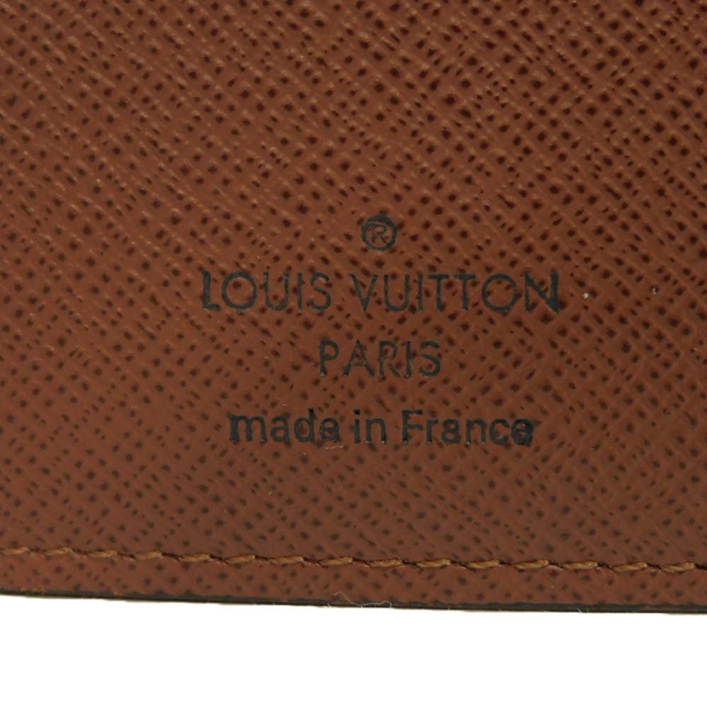 Used 12564 Portefeiulle Braza M66540 7940 New LV Logo Flower Brown Bifold Monogram Armagnac Men's from Japan AUTHENTIC