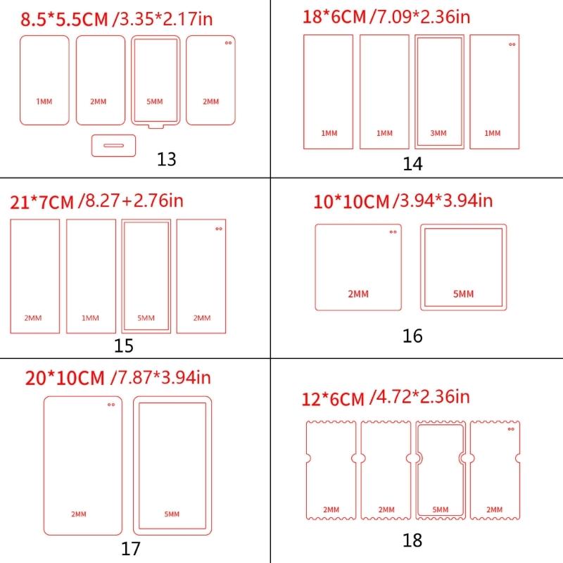 Multiple Shape DIY Acrylic Quicksand Plates Quicksand Ticket Root Mold Acrylic Ultra-permeable Quicksand Empty Plate