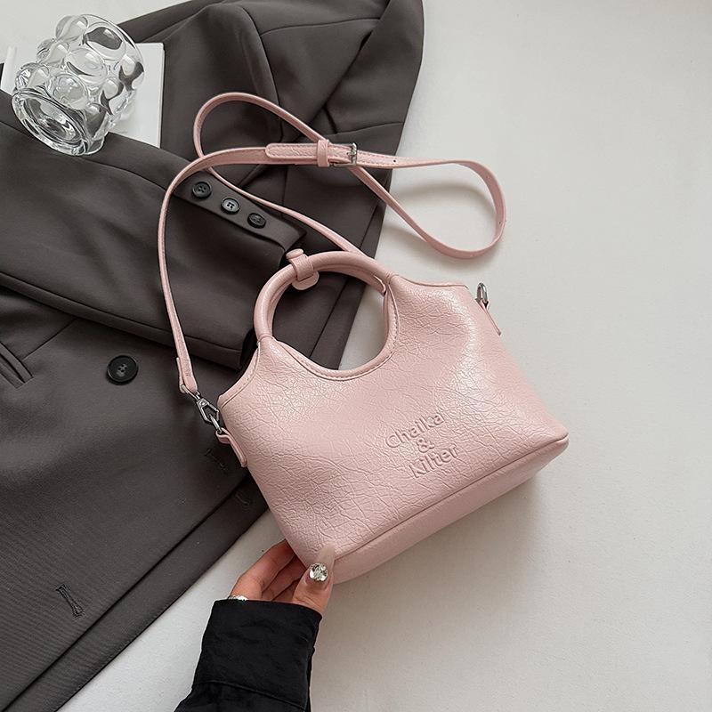 Popular Fashion Bag Women's Handbag 2025 New Messenger Bag Bucket Bag High-end Texture Simple Temperament Bag