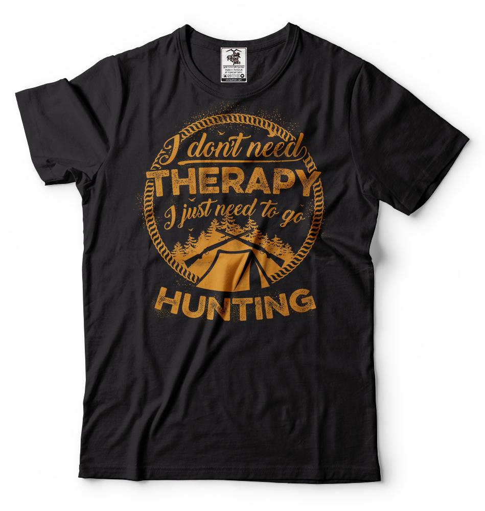 Hunting T-shirt Gift for Hunter Hunting Tee Shirt Gift for Dad Camping Tee M