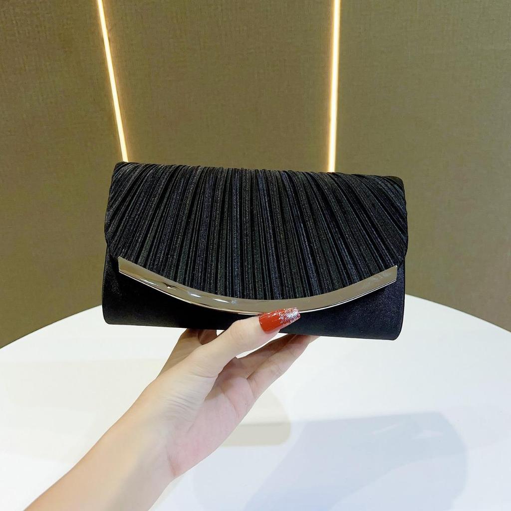 High-End European & American Rhinestone Clutch Crossbody Bag for Evening Gowns