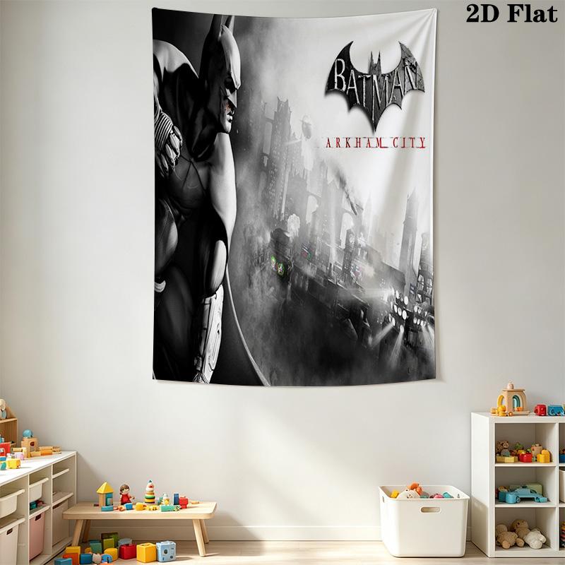 Batman Arkham City Bedding 1 Duvet Cover 2 Pillowcase Without Core Bedding Set Duvet Cover And Pillowcase Christmas Birthday Gift Bedding