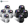 4Pcs Car Wheel Tire Valve Air Stem Cap for BMW M Performance E36 E46 E90 E60 F10 F30 E39 F20 E87 E92 G30 X5 E70 E91 G20 X1
