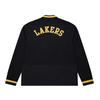 Mitchell Ness X NBA Jacket Unisex Black JK10110-LALBLCK