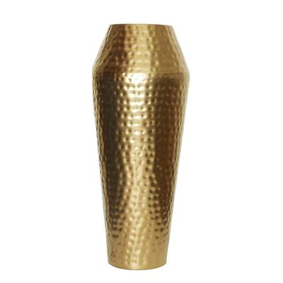 Vase de Sol 19,5 Pouces – Grand Vase Décoratif en Fer avec Finition – Vase en Fer Fait Main pour Décor de Salon,