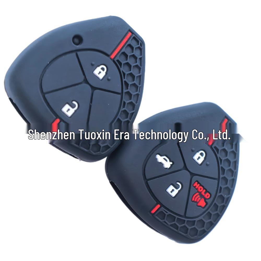 

Silicone Honeycomb Key Cover for Toyota Camry, Highlander, RAV4, Corolla, Vios 4 buttons