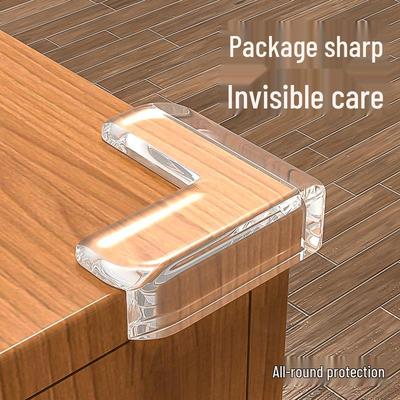 Soft Transparent Corner Protectors for Children's Safety - Infant and Toddler Anti-Collision Table Edge Guards