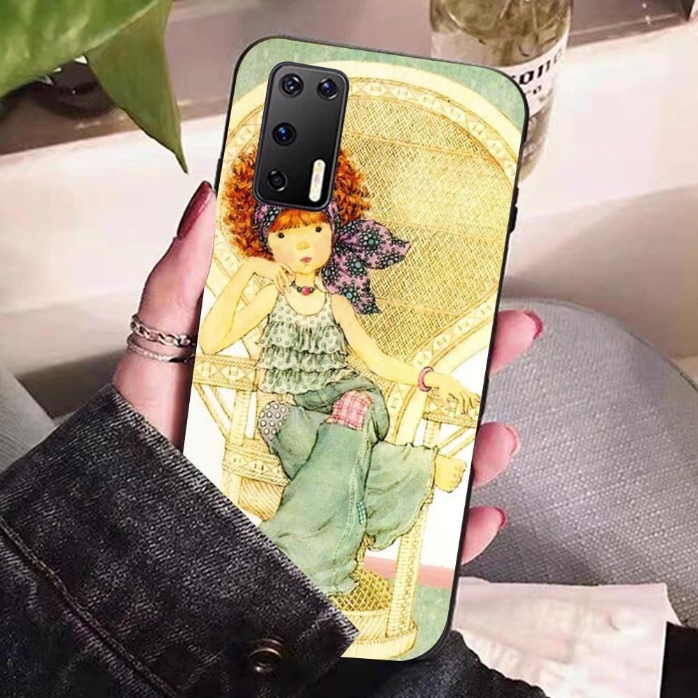 Sarah Kay Mädchen Handyhülle Für Huawei P 8 9 10 20 30 40 50 Pro Lite Psmart Honor 10 Lite 70 Mate 20lite
