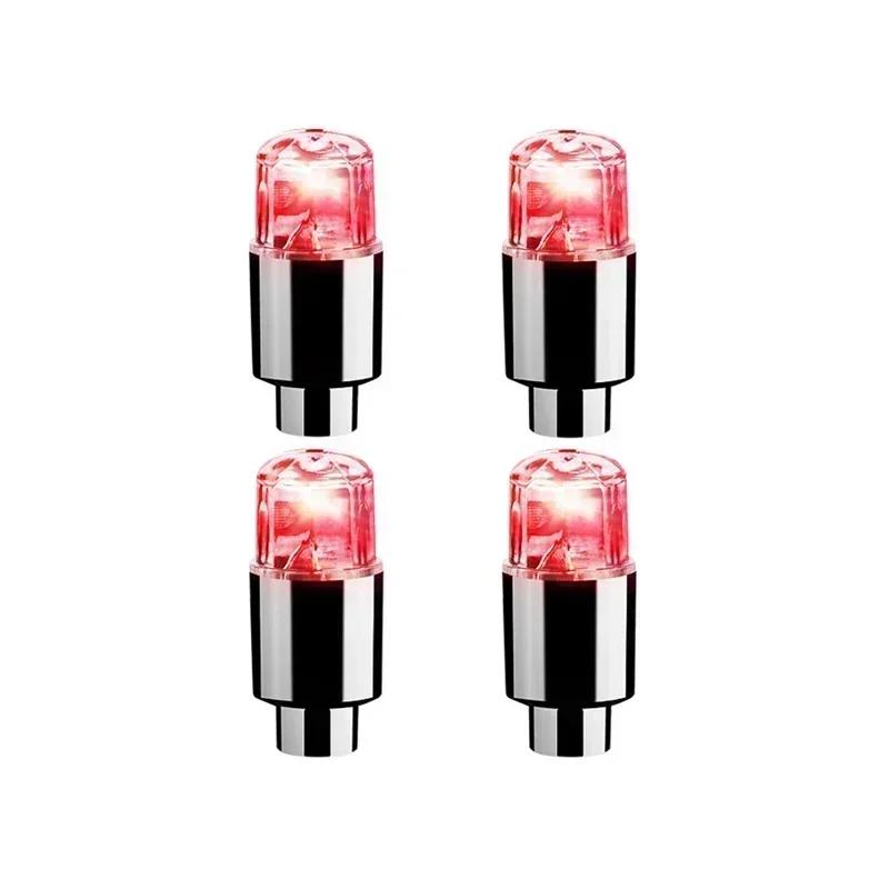 2/10pc Tire Valves Cap LED Lights Universal Car Motorcycle Bicycle Tyre Hub Motion Sensor Glowing Bulbs Cycling Lamp Accessories